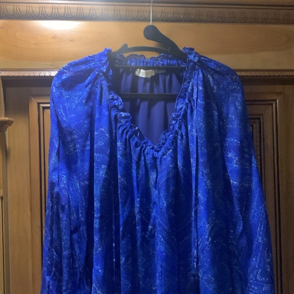 NWOT RAMY BROOKS Lorraine Balloon Sleeve Blouse Size X-Small - Picture 5 of 10